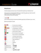 Kingston Technology MobileLite Installationsanleitung