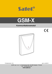 Satel GSM-X Bedienungsanleitung