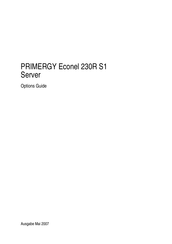 Fujitsu PRIMERGY Econel 230R S1 Optionen Anleitung
