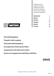Vetus DRIVE Installationsvorschriften