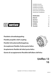 Vetus Uniflex 13 Installationsvorschriften