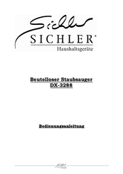 Sichler DX-3288 Bedienungsanleitung