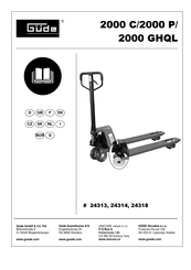 Gude 2000 C Bedienungsanleitung