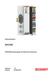 Beckhoff EK3100 Dokumentation