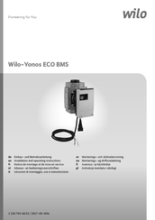 Wilo yonos ECO BMS Serie Einbau- Und Betriebsanleitung