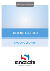 Sinclair CFO-20P Bedienungsanleitung