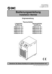 SMC HRS024-W*-20 Serie Bedienungsanleitung