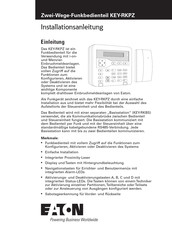 Eaton KEY-RKPZ Installationsanleitung