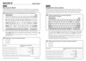 Sony PEGA-KB100 Bedienungsanleitung