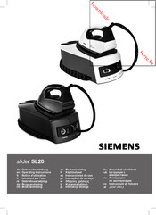 Siemens slider SL20 Gebrauchsanleitung