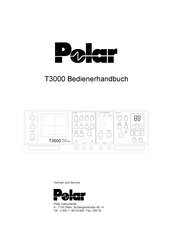 Polar T3000 Bedienerhandbuch
