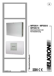 Elkron MP500/4 Benutzerhandbuch