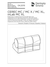 Dentsply Sirona Cerec MC Ergänzung Zur Gebrauchsanweisung