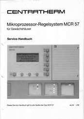 Centratherm MCR 57 Servicehandbuch