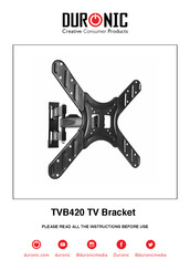 Duronic TVB420 Gerbrauchsanleitung