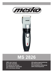 Mesko MS 2826 Bedienungsanweisung