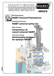 Hazet-Werk 4903/2 Betriebsanleitung