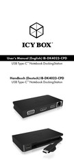 Icy Box IB-DK4023-CPD Handbuch
