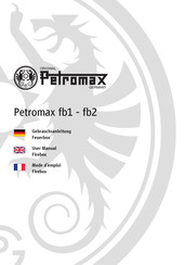 Petromax fb1 Gebrauchsanleitung