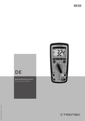 Trotec BE50 Bedienungsanleitung