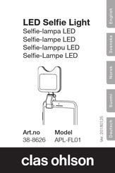 Clas Ohlson APL-FL01 Bedienungsanleitung