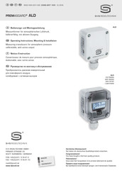 S+S Regeltechnik PREMASGARD ALD Bedienungs- Und Montageanleitung