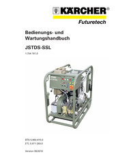 Kärcher JSTDS-SSL Bedienungs- Und Wartungshandbuch