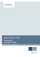 Siemens SIMOTICS M-1PH818 Serie Betriebsanleitung