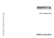 Botex SDC-24 DMX Desk Bedienungsanleitung