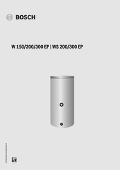 Bosch W 150 EP Installation, Inbetriebnahme, Wartung
