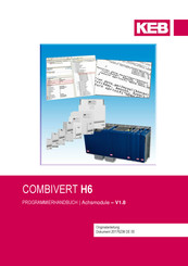 KEB COMBIVERT H6 Programmierhandbuch