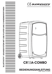audiophony CR12A-COMBO Bedienungsanleitung