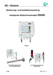 CS Instruments DS400 Bedienungs- Und Installationsanleitung