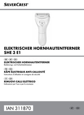 Silvercrest SHE 3 E1 Bedienungs- Und Sicherheitshinweise