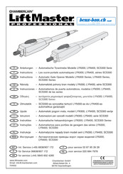 Chamberlain LiftMaster Professional LYN300 Serie Anleitungen