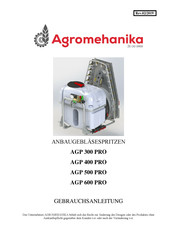 Agromehanika AGP 400 PRO Gebrauchsanleitung