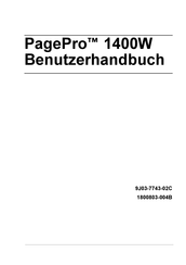 Konica Minolta PagePro 1400W Benutzerhandbuch