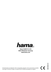 Hama 00 053306 Bedienungsanleitung