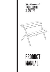 Weltevree TABLEBENCH Bedienungsanleitung