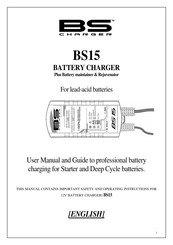 BS Charger BS15 Benutzerhandbuch