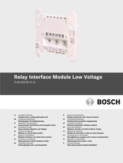 Bosch FLM-420-RLV1-D Installationsanleitung