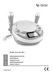 X4-TECH Bobby Joey Jam Box Bedienungsanleitung