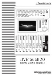 audiophony LIVETOUCH20 Bedienungsanleitung