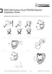 Interlogix DI601AM Montageanleitung