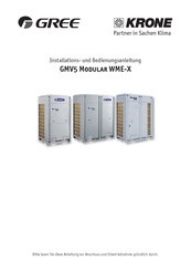 Krone GMV-280WME-X Installations- Und Bedienungsanleitung