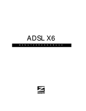Zoom ADSL X6 Benutzerhandbuch