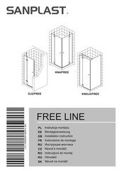 Sanplast FREE LINE Serie Montageanweisung