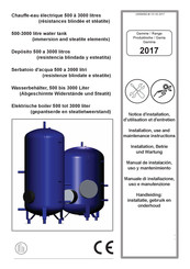 Atlantic CORTHERM 1000 TB Installation, Betrieb Und Wartung