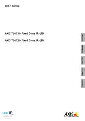 Axis T90C10 Fixed Dome IR-LED Bedienungsanleitung
