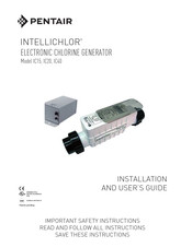 Pentair IntelliChlor IC20 Installations- Und Bedienungsanleitung